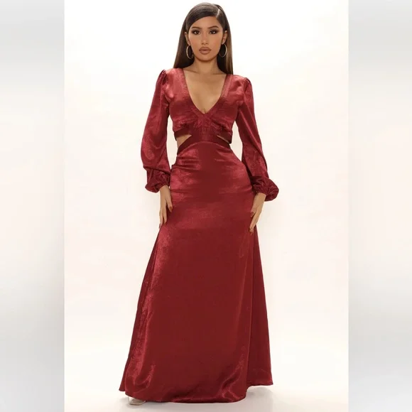 strapless open back dress LABEL STORE main image 0